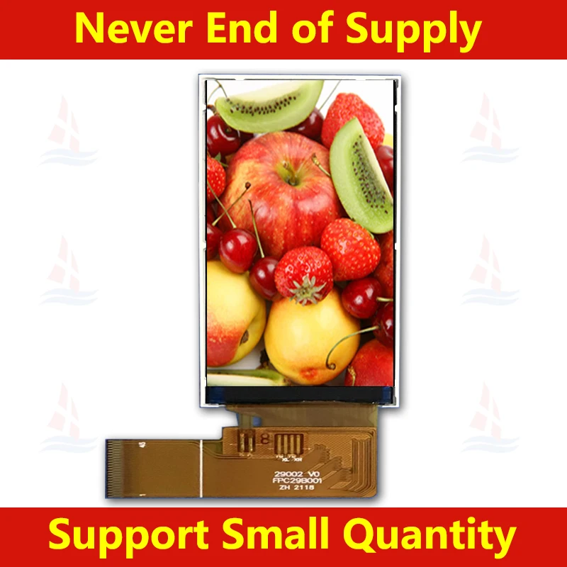 2.9 inch 376*960 ST7701S RGB interface IPS LCD module