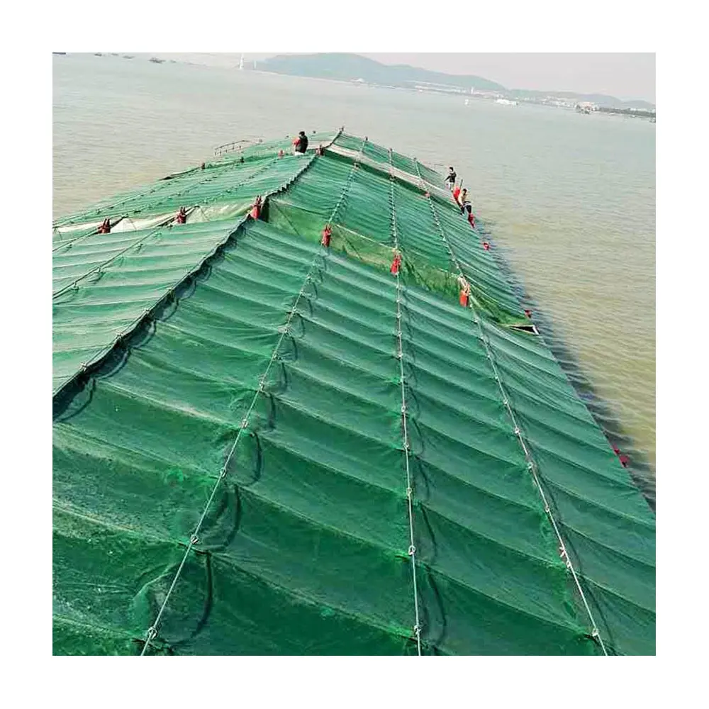 Green Cover Protective Manufacturer Sunscreen Waterproof Canvas Fabric Tarpaulins