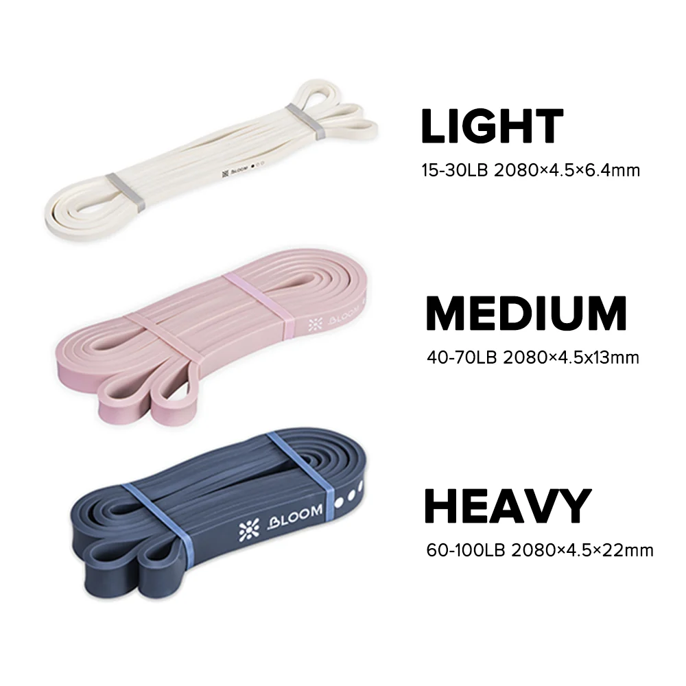 Heavy Duty  Eco- latex Pull Up Yoga Elastic Stretch Resistance Band Exercise Band