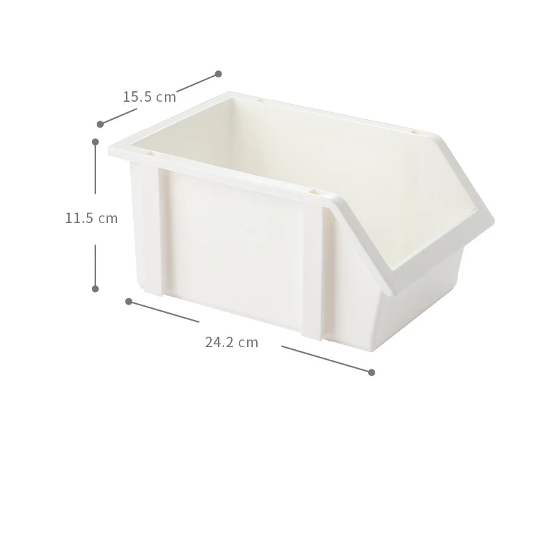 Stackable Plastic Desktop Organizer For Tool Book Toy Stationery Rack Combination Storage Basket