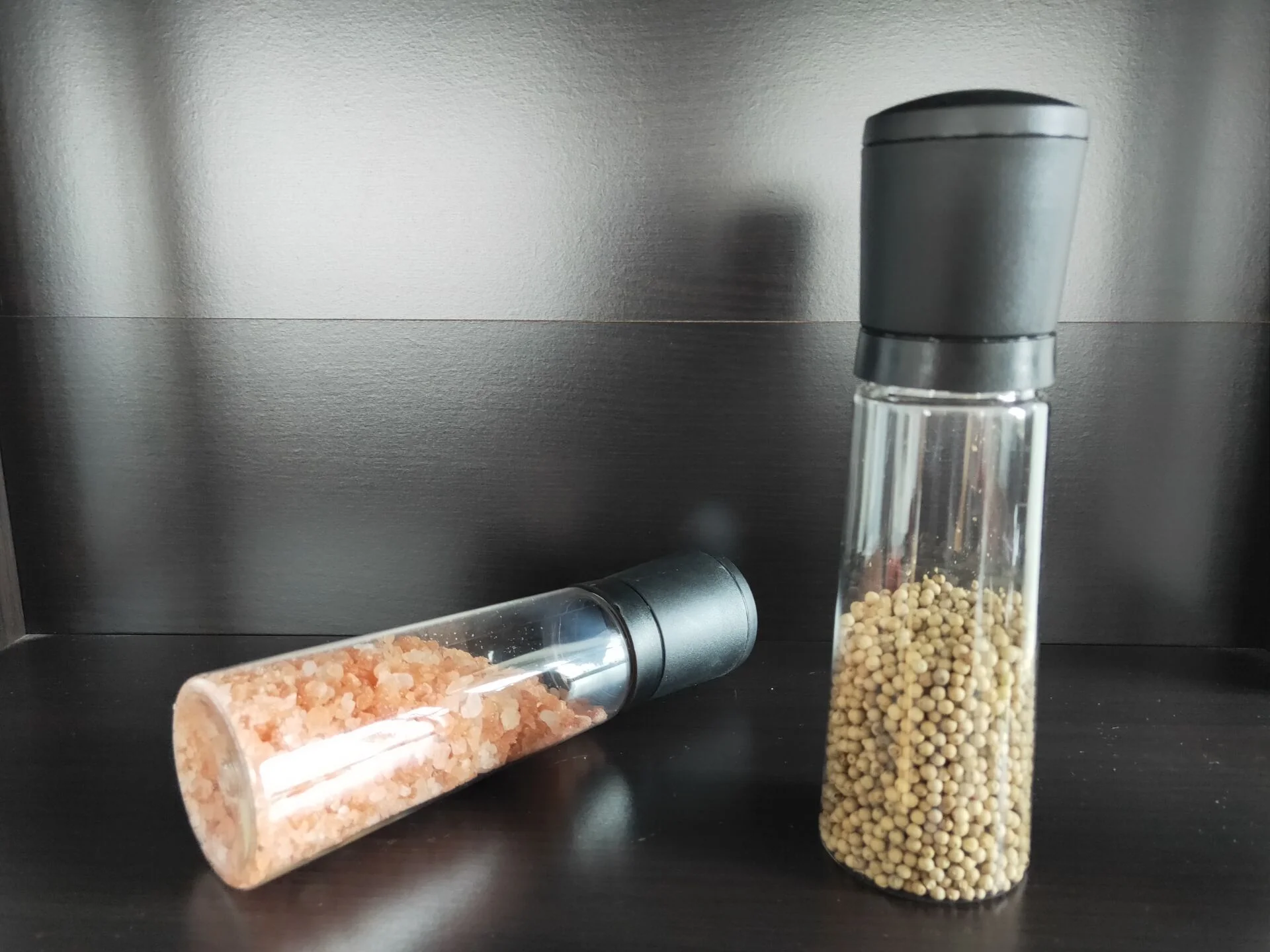BBQ Cooking Frying Disposable Salt Mills Plastic Spice Grinder Pepper Mill