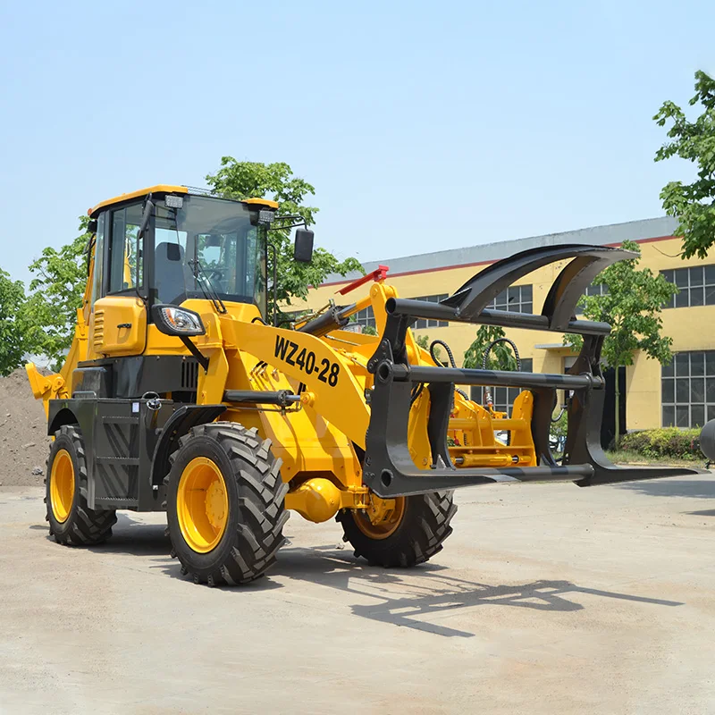 cheap price china brand HUAYA new 4.2 4.5 5 5.5 6 6.5  ton small backhoe loader with Cab