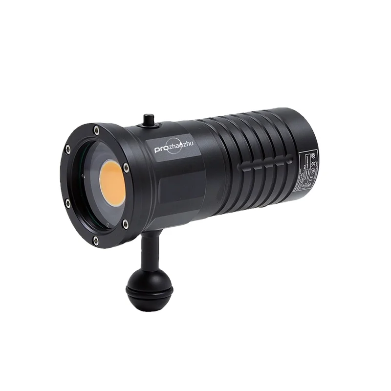 IP68 Underwater Diving Light 12000 lumen 120 Degrees Wide Angle COB Dive Lamp Rechargeable Waterproof Video Photo Film Light