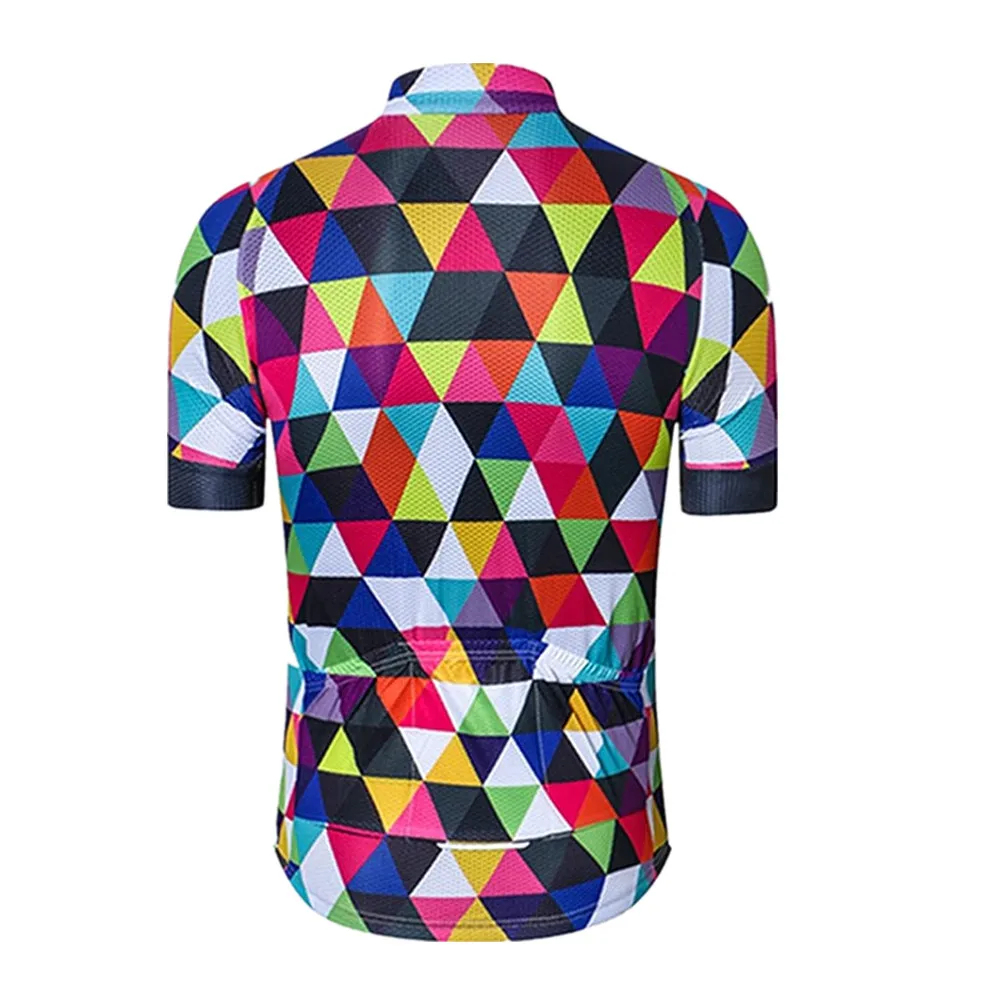 Men Biking Clothes Cycling Jersey Men Road Bike Cycling Jersey Outfit Bicycle Shirts Short Sleeve T-shirts