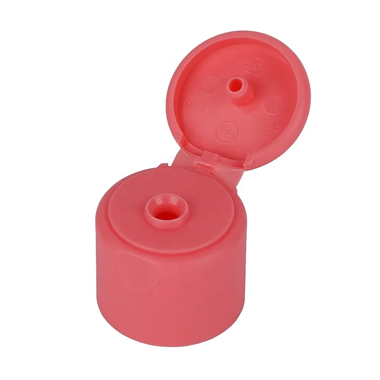 Hot Sale 24mm 20/410 Chemical Health Plastic Bottle Water Pp Shower Gel Bottle Cap Flip T Op Bottle Cap Plastic Flip Top Cap