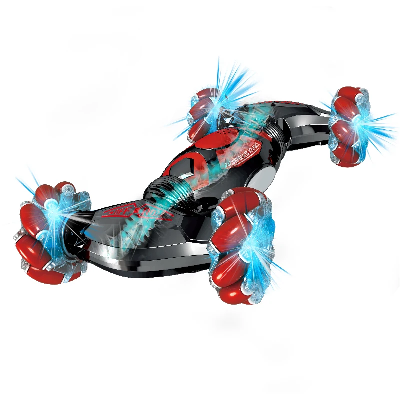 Hot Sales  Shinning Twist Remote Control Car Deformation Double-sided Stunt Car Off-road Drift