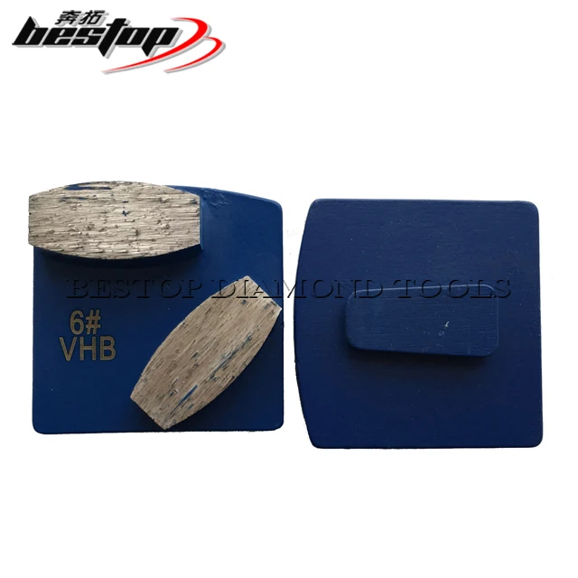 Grit 6# Soft Bond Concrete Grinding Diamond with Redi-Lock System