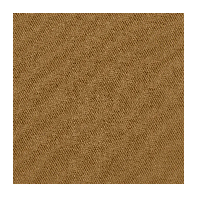  20*16+70D hot sale peach khaki 97% cotton 3% spandex stretch woven fabric for