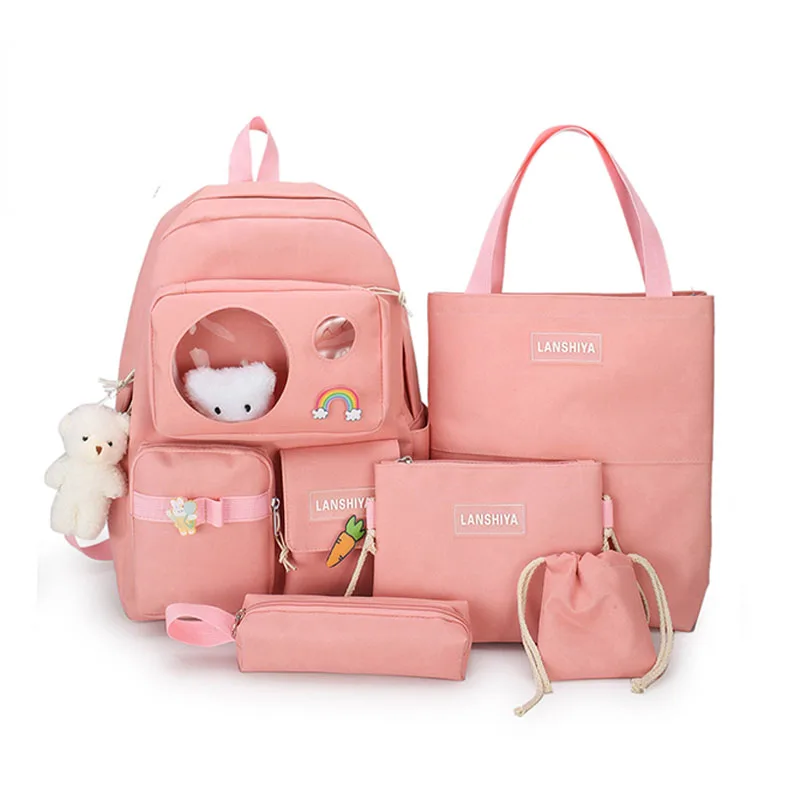 China Good Set Backpack Set Popular 2024 School Backpack 5 Pcs Backpack Set for School Children