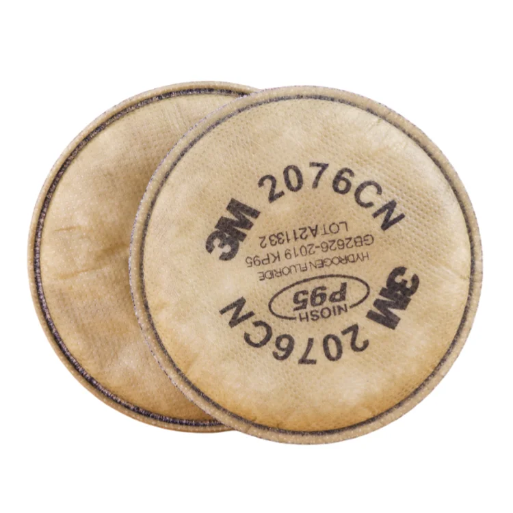 3 M Hydrogen Fluoride P95  Nuisance Level Acid Gas Relief Particulate Cartridge Filter 2076 CN