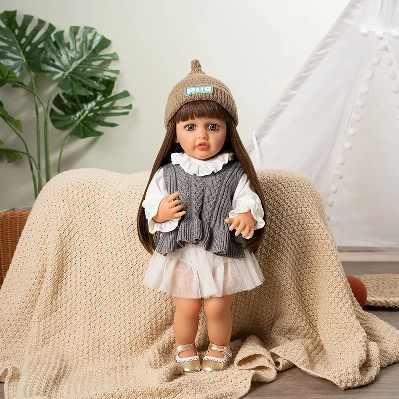 Full Body Silicone Baby Doll Reborn Dolls Vinyl Newborn Twins Wholesale Cheap Solid Images Toddler