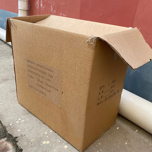 Infinite Universe Home Office Chair with Fild-up Armrest, Mesh Back and Comfortable Seat (Grey)