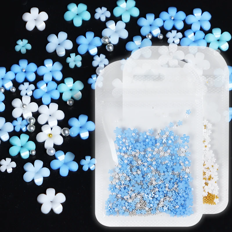 UV Resin Filling Acrylic Flower For Epoxy Resin Mold Filler Material Gold Silver Metal Beads Charms Jewelry Accessories Handmade