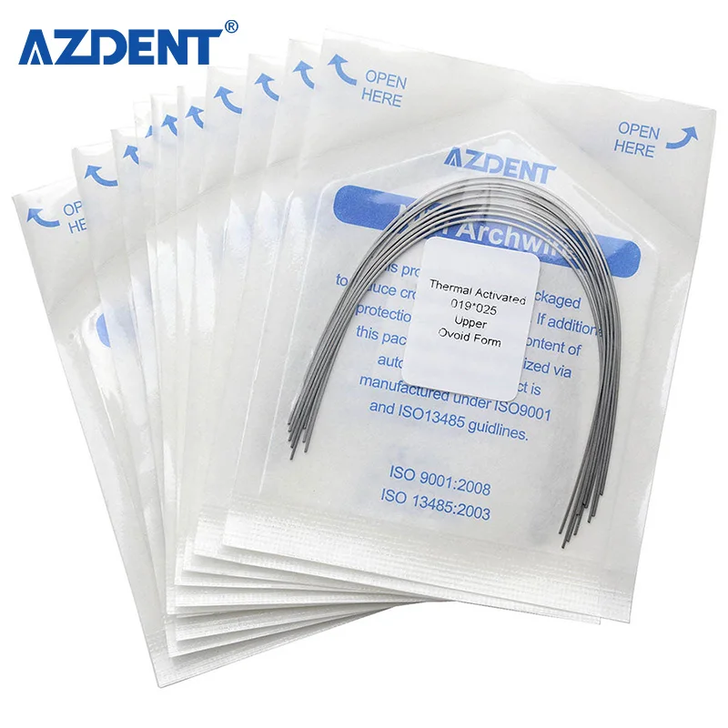 AZDENT Orthodontic Product Thermally Activated Dental Niti Arch Wire