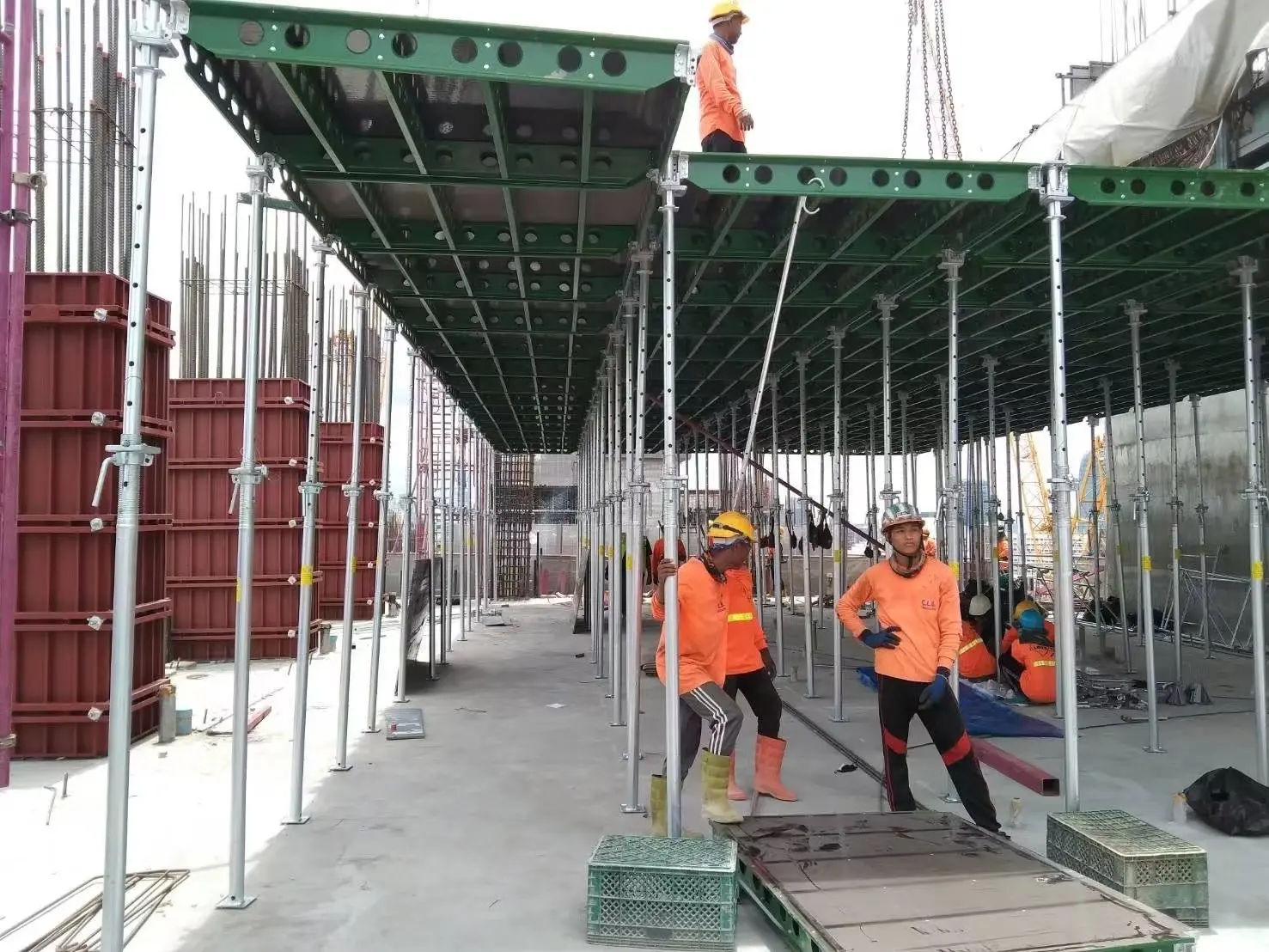 Green Formwork Panel Prop early striping  Formwork System for Concrete Construction