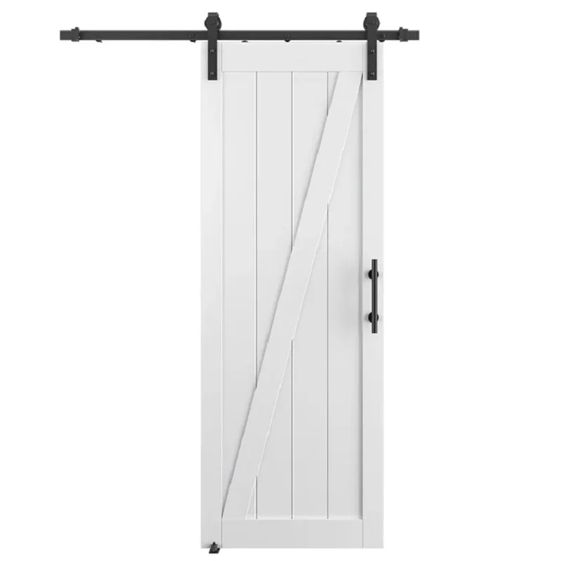 Bowdeu Factory hole-free version sliding barn door doors modern house barn door hardware slide modern