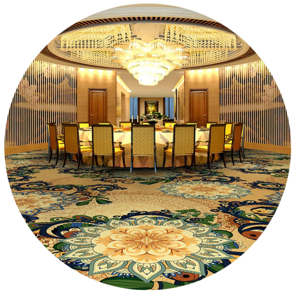 Настраиваемый от стены новый стиль Новая Зеландия шерсть и нейлон Банкетный зал аксминстерский ковер