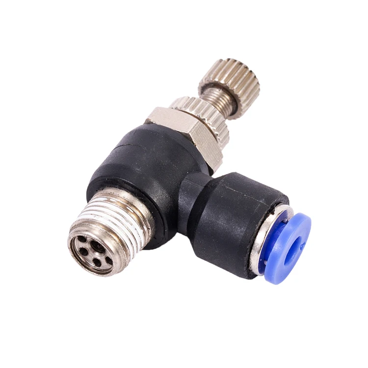 SC4-01 Plastic Pneumatic Air Tube Fittings And Thread Straight Air One Touch Fitting Pneumatic