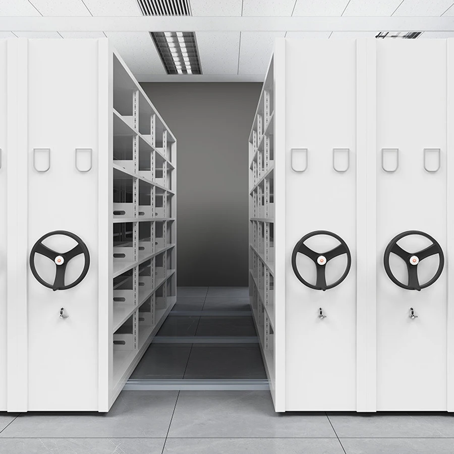 Mechanical Mobile Filing System For library