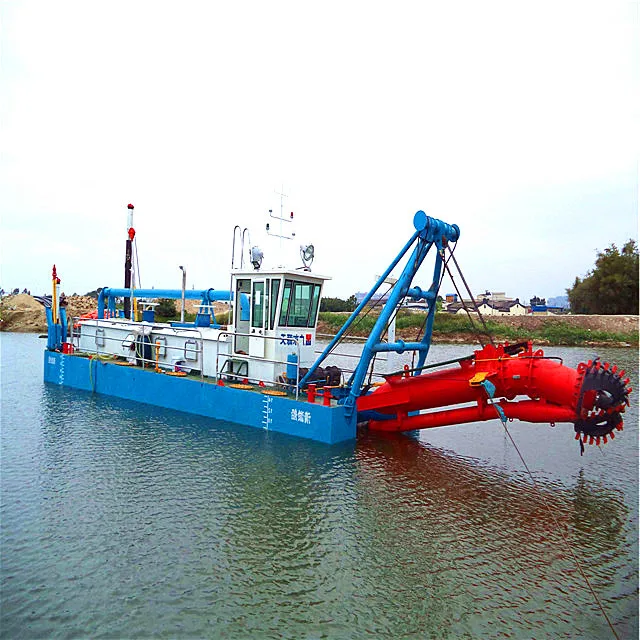 River / lake sand / mud dredging Cutter suction draga manufacturer hot sale