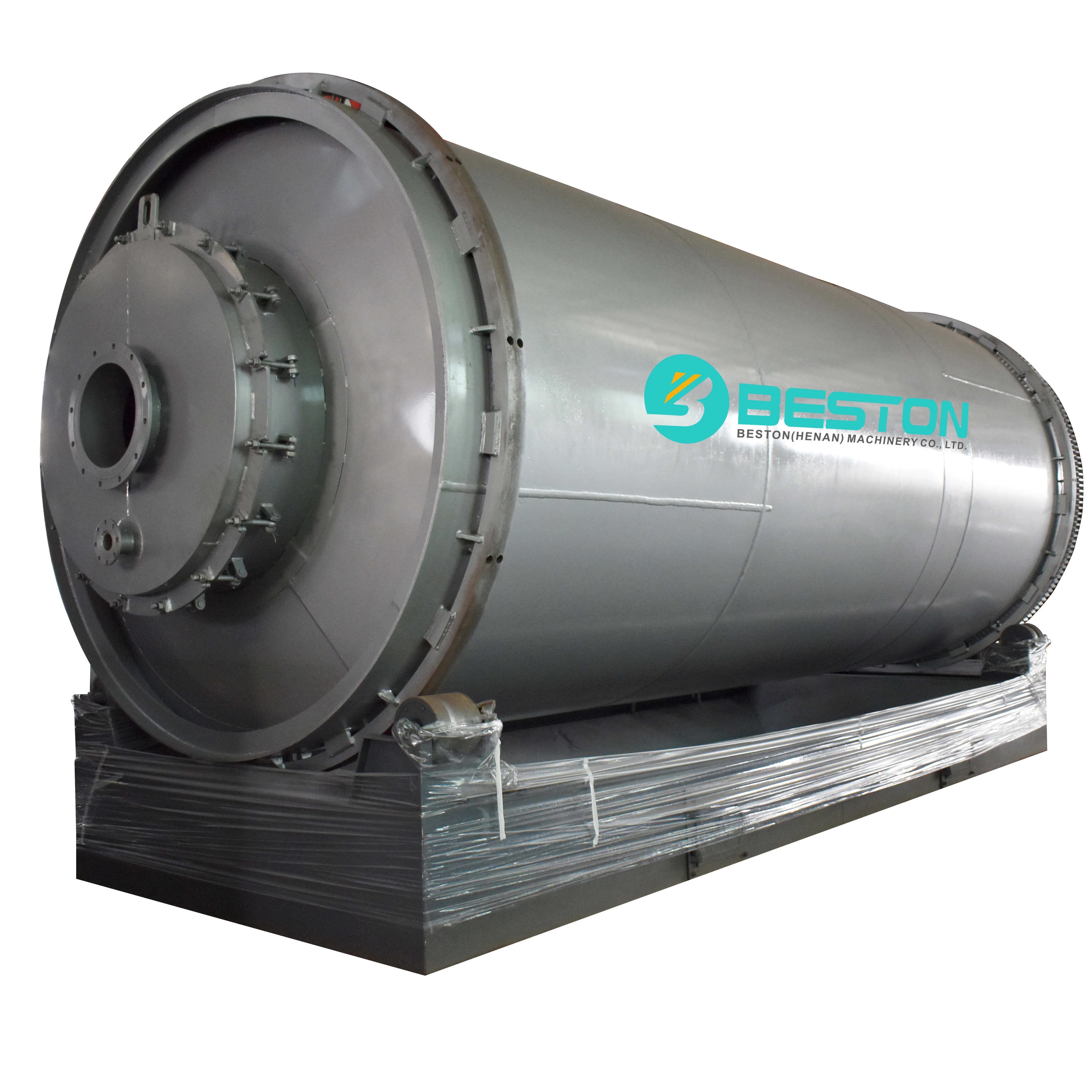 Beston Group waste plastic pyrolysis to fuel oil plant plastic pyrolysis machine with whole line installation for sale