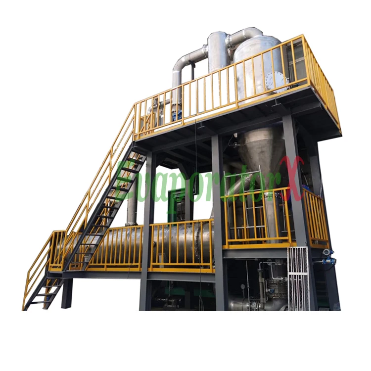 Crystallization Evaporator For Sugar Refinery Syrup Refining System Equipment