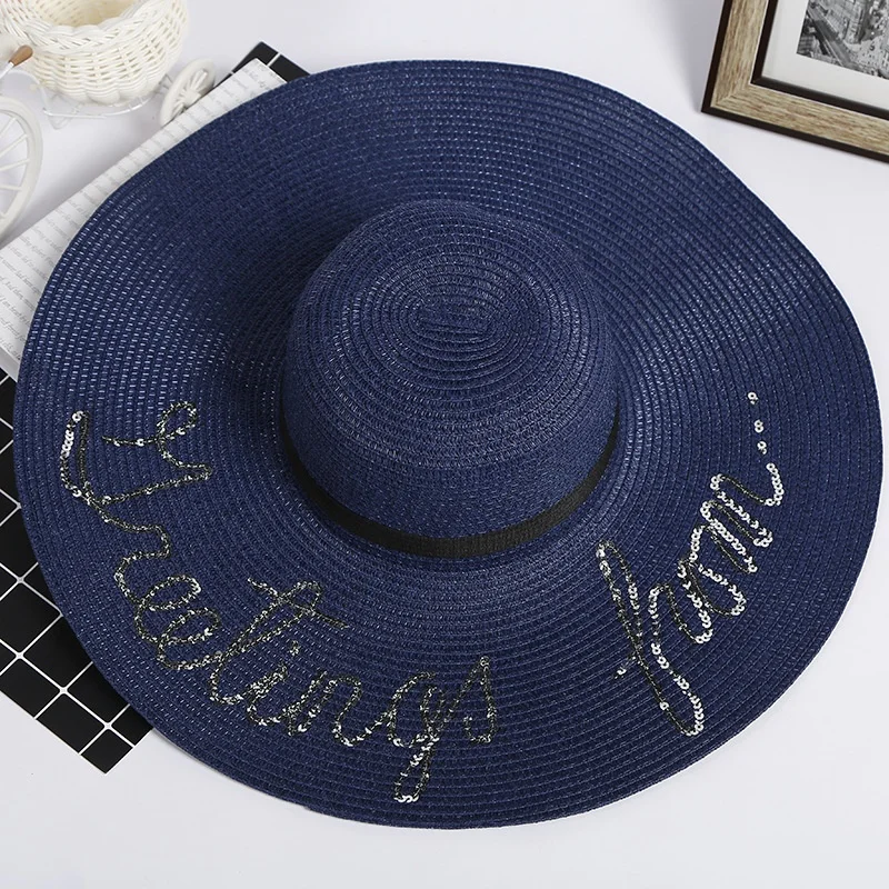 SUN Umbrella Bulk Floppy Charm Straw Hats Chinese China Supplier Wholesale Embroidery Oversized Summer Foable Beach Large Youth
