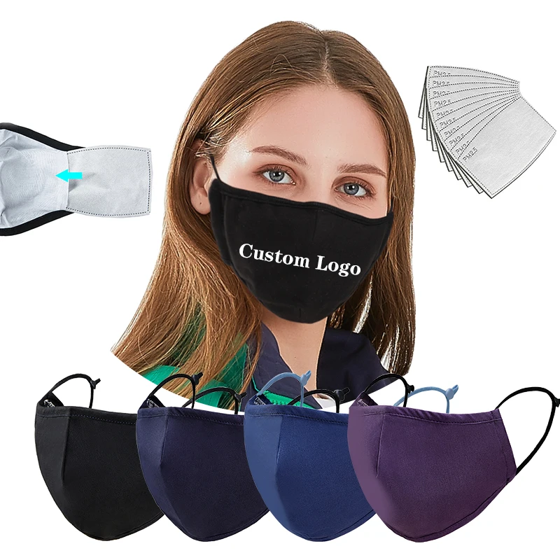 
 Новые 2021 страны США флаг maskes с заказным логотипом напечатанный хлопок facemask Моющиеся Многоразовые maskes  