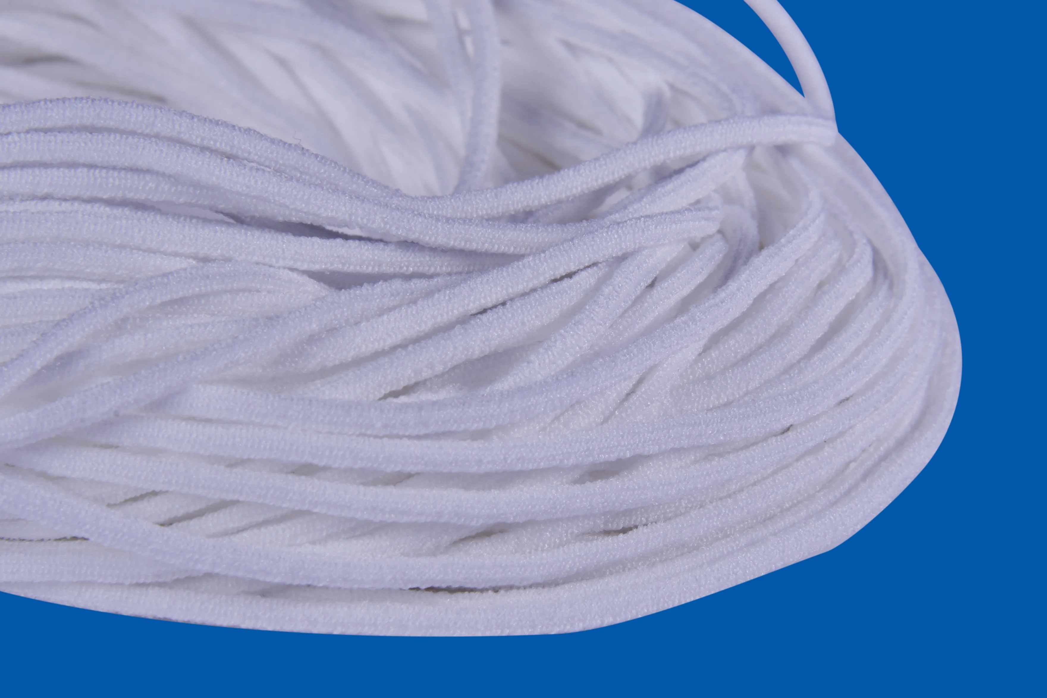 High Quality 2.8-3mm  Round Elastic Earloop for  Mask Tie