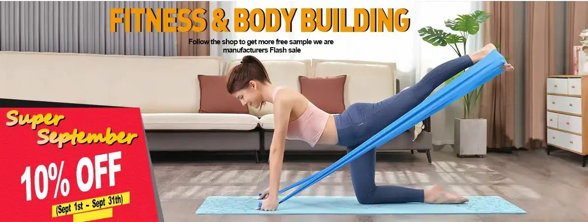 Natural Latex Resistance Bands and Core Sliding Discs