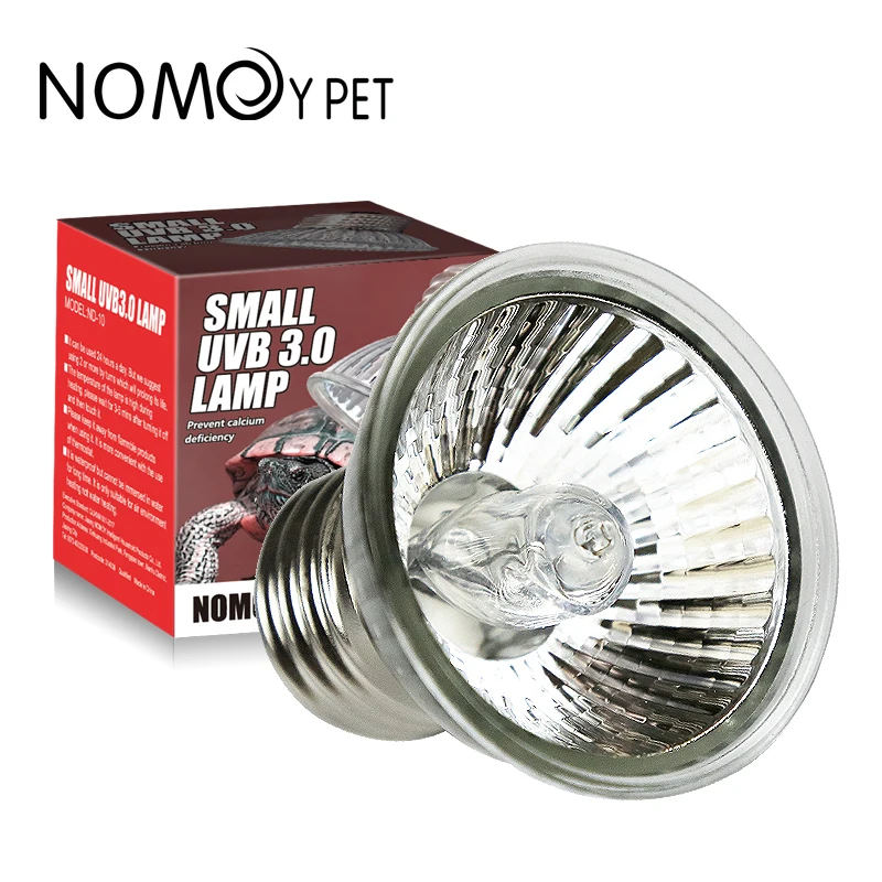 Nomoy factory wholesale mini led pet lamp reptile uva uvb3.0 lamp ND-10 for Lizard Reptiles & Amphibians