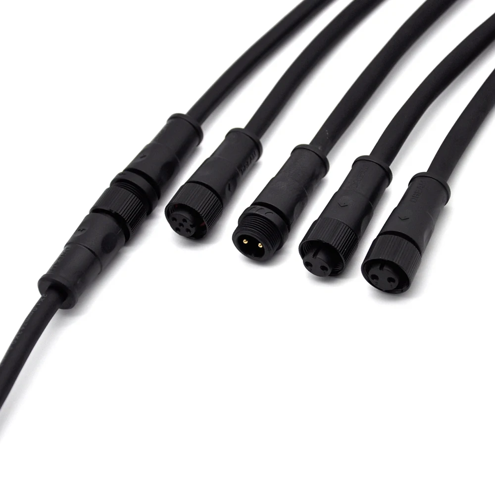  Круглые Разъемы штекер m16 2 pin 3 4pin 5pin гнездовой