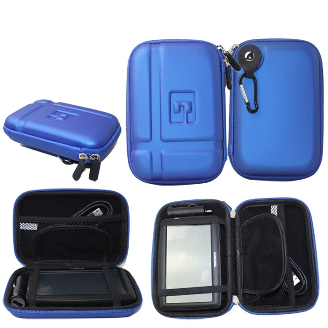 Travel Hard EVA GPS Tracker Carrying Case For TomTom 5 inch GPS Navigation Pouch Bag Hard Drive US Disk Case Storage Bag