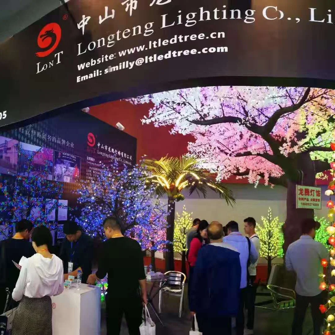 Zhongshan Outdoor led tree lights purple