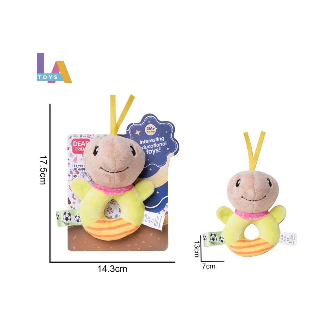 Longthuy Made in Vietnam Baby early education soothing toy animal Plush toy is the best gift for children