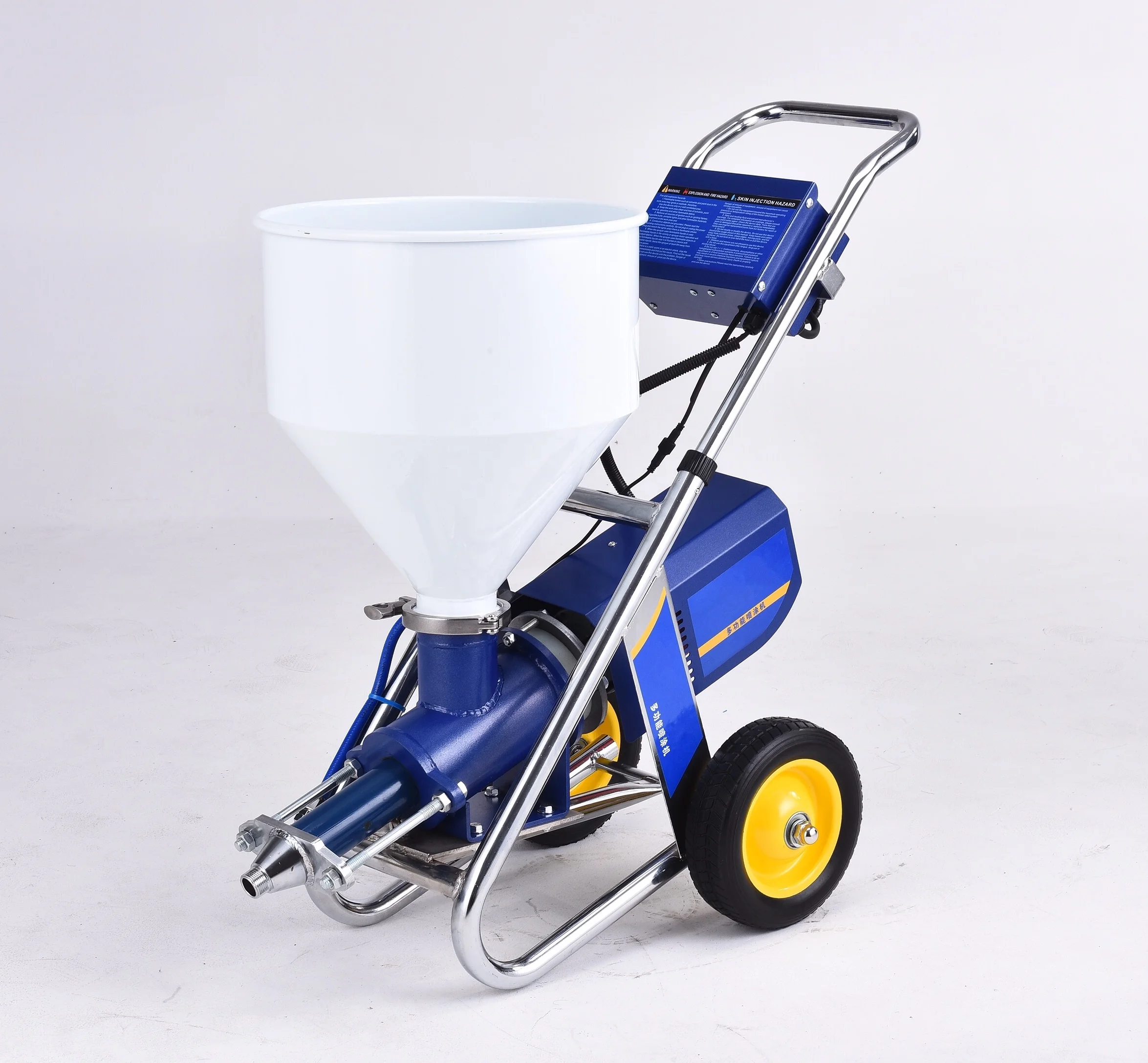 T10 Brushless DC spiral pump 1100W 10L/min mortar sprayer texture sprayer