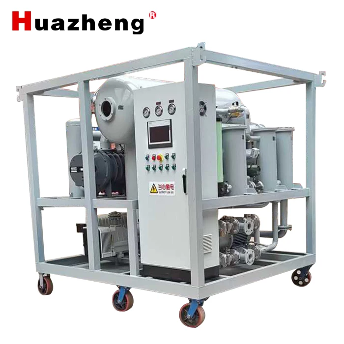 HZLY-30A 1800LPH Double Stage Recycling Machine High Vacuum Transformer Oil Purification Systems HVTOPS