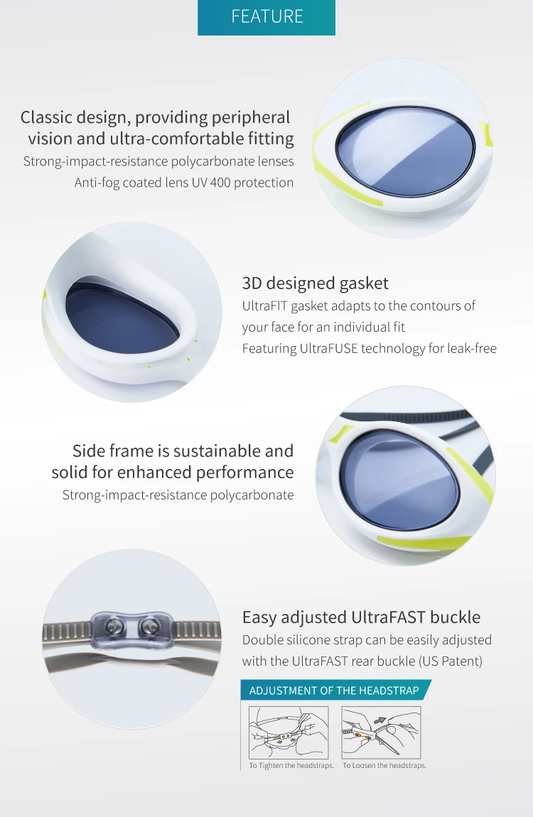 SAEKO Brand Popular Selling The Best Swimming Goggles Online Store Wholesale For Export