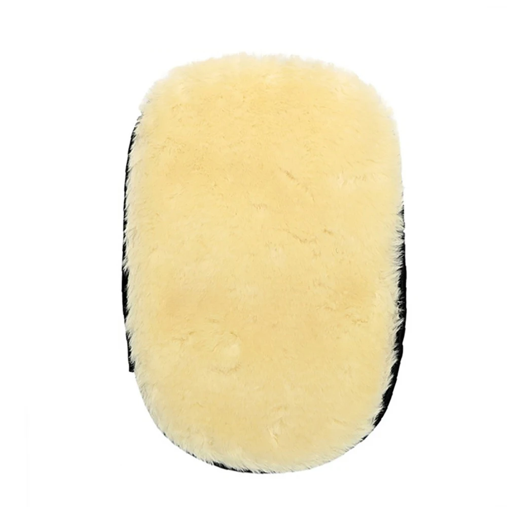 Tiikeri High Quality Sheepskin Wash Mitt Scratch Free Car
