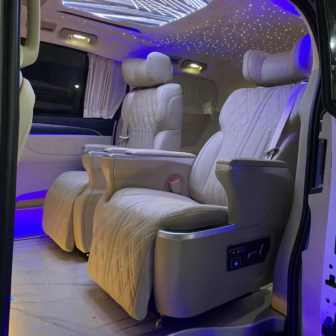 ST-HD Mpv Субару Outback вентилируемые полулежа Массажная мощность поворотные регулируемые vip для автомобильных электрических роскошный фургон сиденья автомобиля