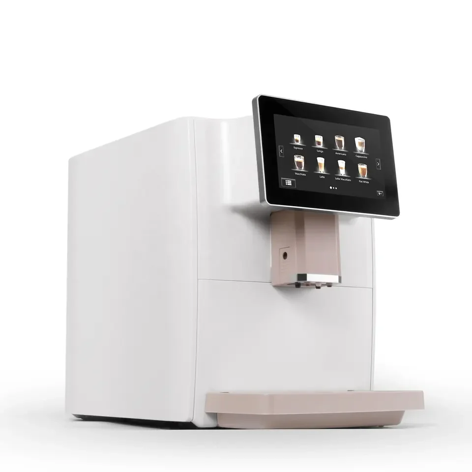 Aluminum Housing Touch Screen Control Commercial Automatic Electric Espresso Coffee Maker Machine