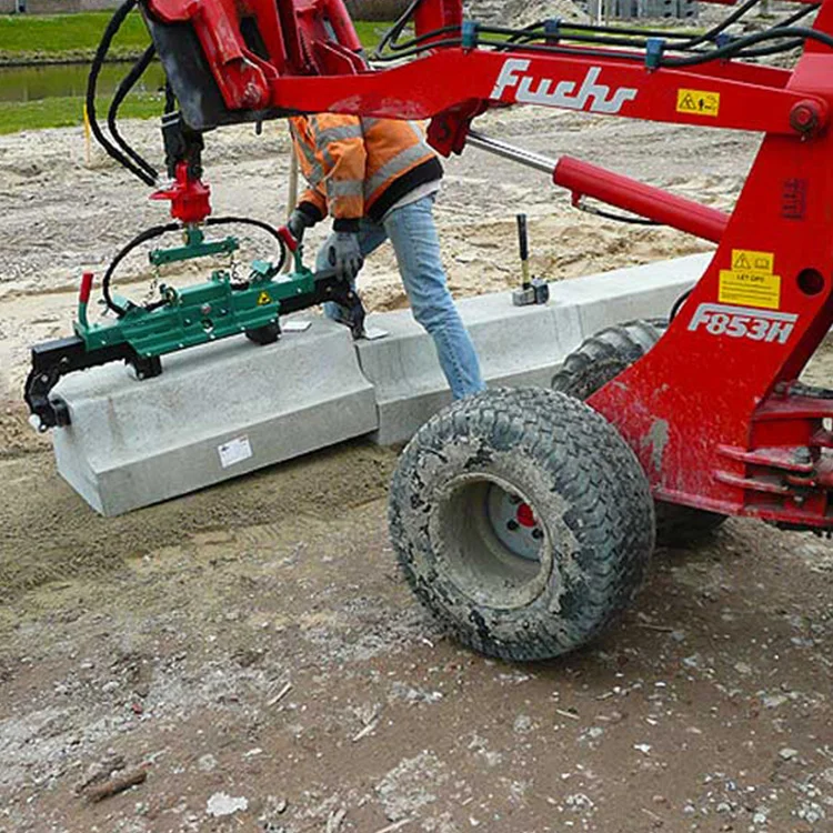 Kerb Stone Clamp Easy Grip Block Lifter Gripping Range (width) 500mm 1045mm