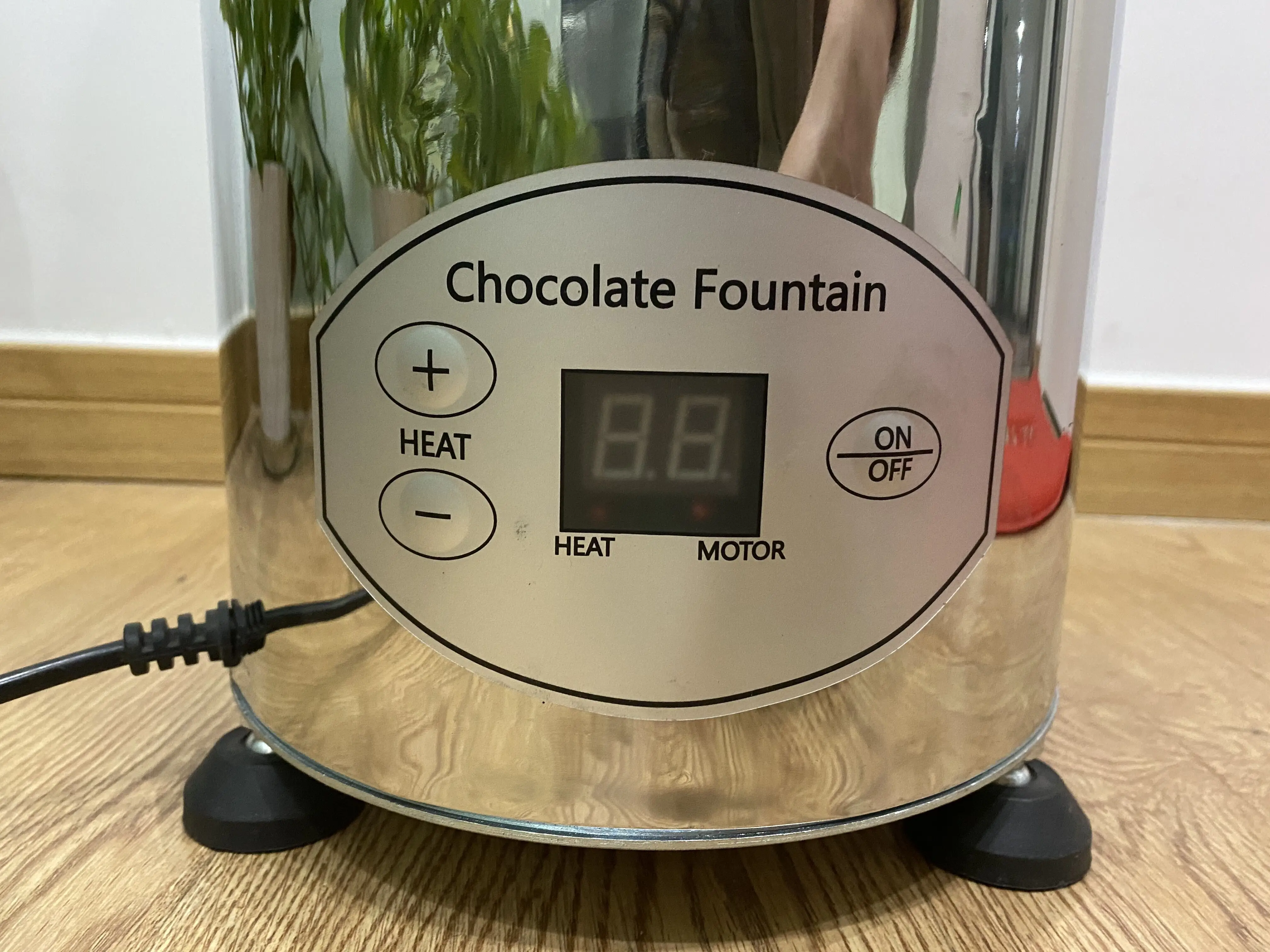 Professional Stainless Steel Electric Chocolate Fountain Machine for  Commercial Hotel Big Party Use