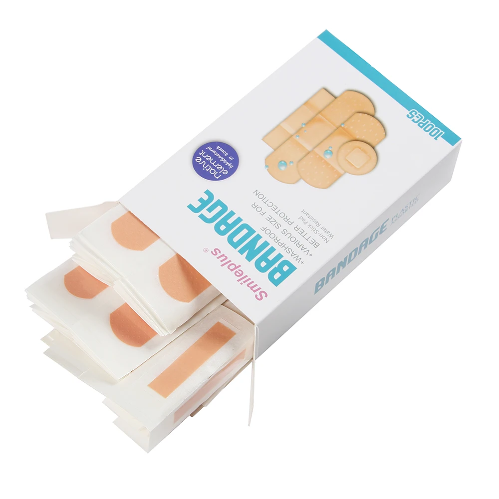 Manufacturer Wholesale Wound Band-aid Breathable Band Aids Waterproof Kids Medical Band Aid For Children