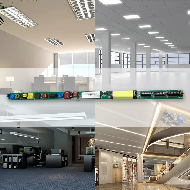 High Power Factor Non-Isolated Built-In LED Driver Slim Size for T5 T8 T10 Tube Light 30W Constant Current Output 300MA
