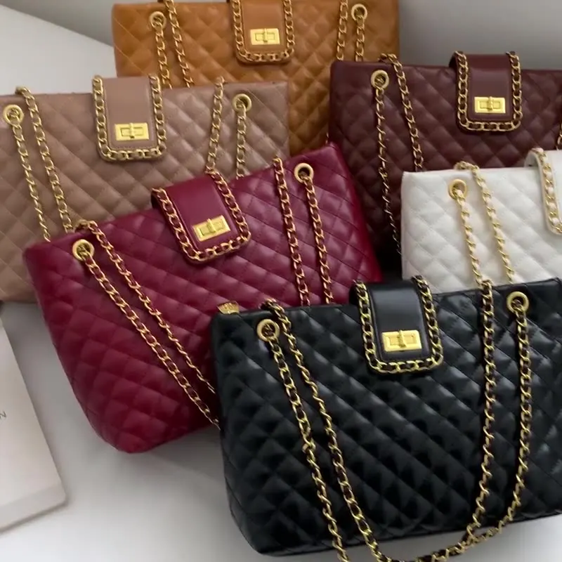 Женская Сумка-тоут большой вместимости, новая 2023 с алмазной вышивкой, сумка-Кроссбоди, универсальная сумка через плечо