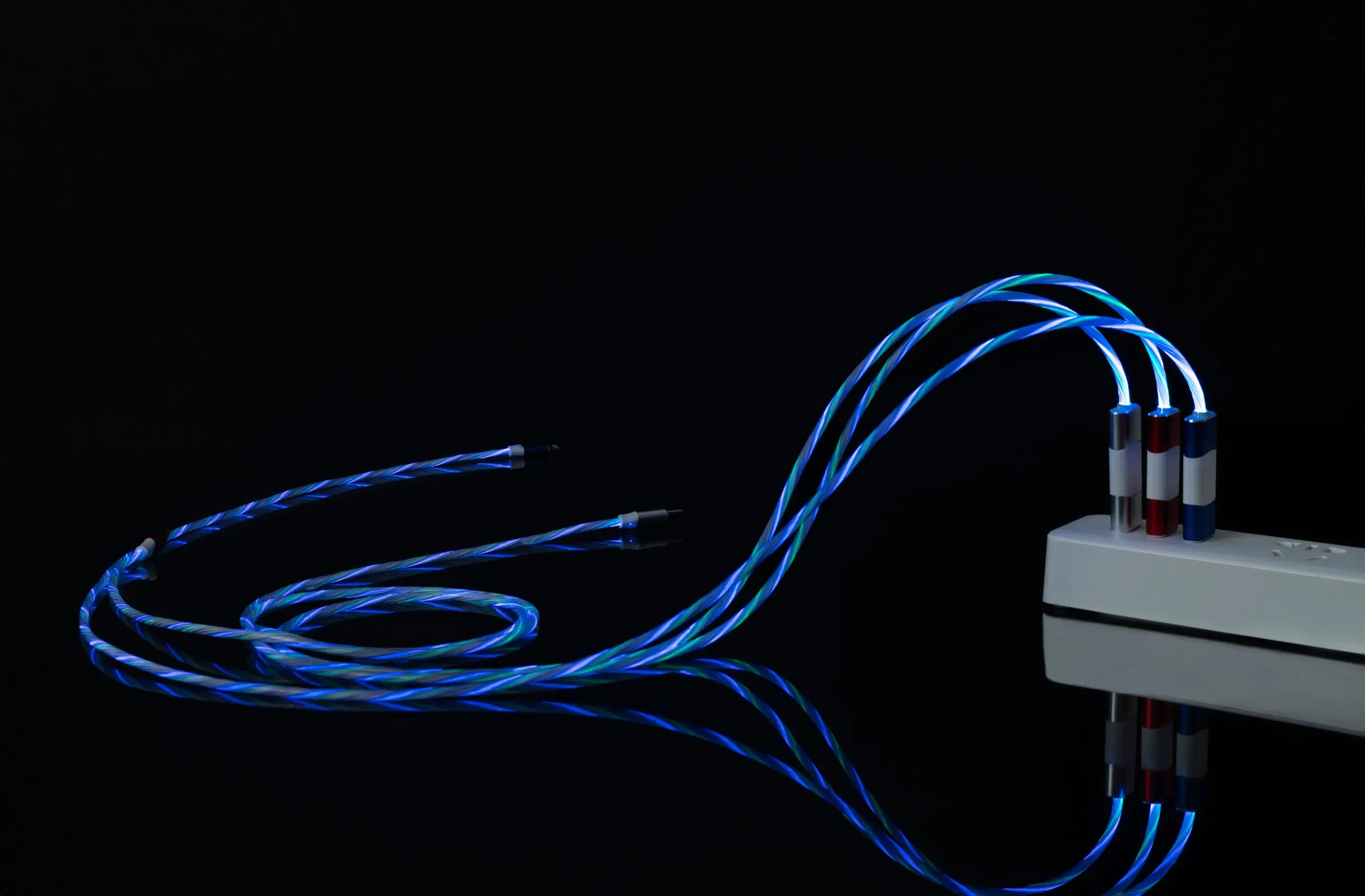  Умный USB-кабель tuya кабель для мобильного телефона USB-шнур управление через приложение RGB быстрой зарядки типа