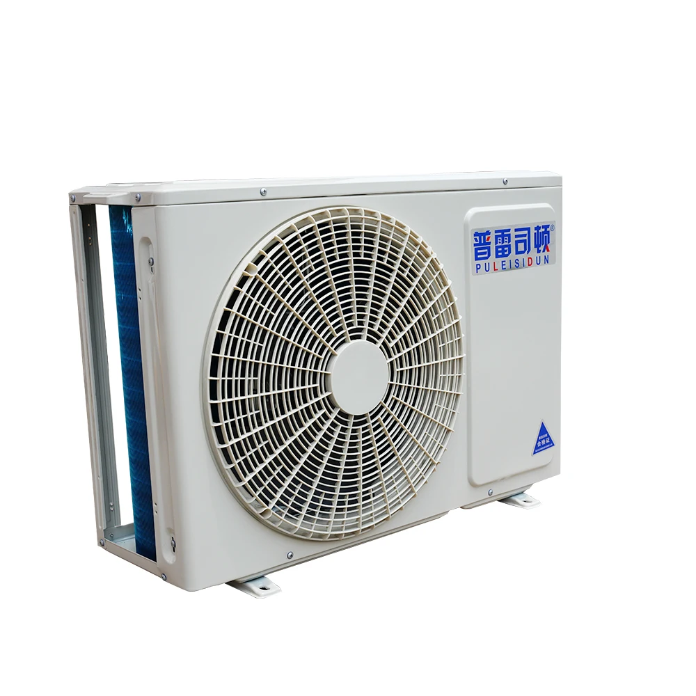 Air Source Heat Pump Split Type System Air to Water House Hold Heater Hot Water Heater Custom Metal Bathroom Household OEM Color