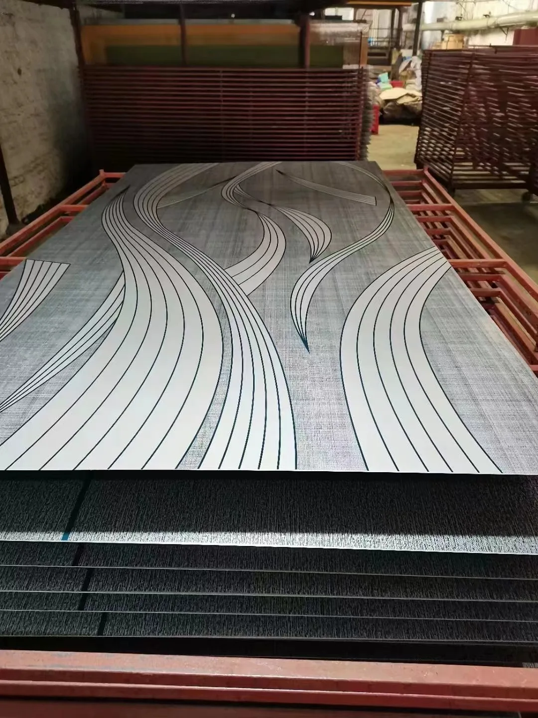 High Quality 201 304 430 309 etching  stainless steel price factory in foshan  for elevator using