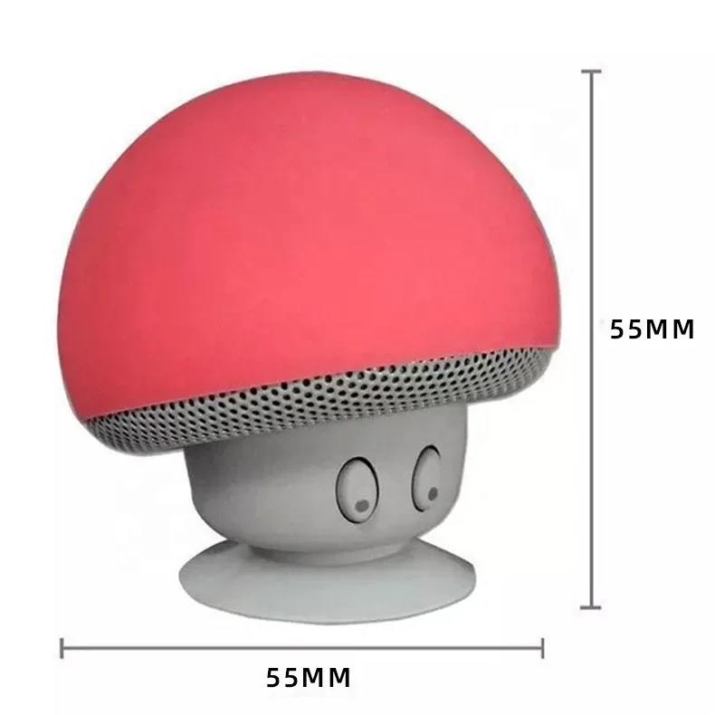 Cheap Cute Stereo IPX4 waterproof Mini Blue tooth Wireless Speaker with Silicone Suction Cup
